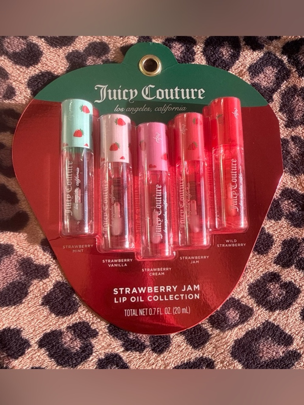 🍓Juicy Couture Strawberry Jam Lip Oil Set 🍓